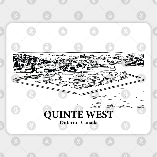 Quinte West - Ontario Magnet by Lakeric